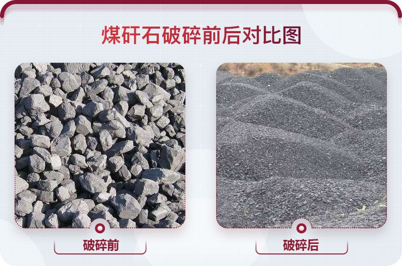 煤矸石破碎制砂