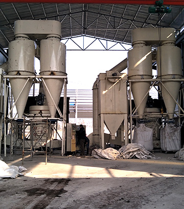 日产100吨磨粉生产线（山西客户现场）