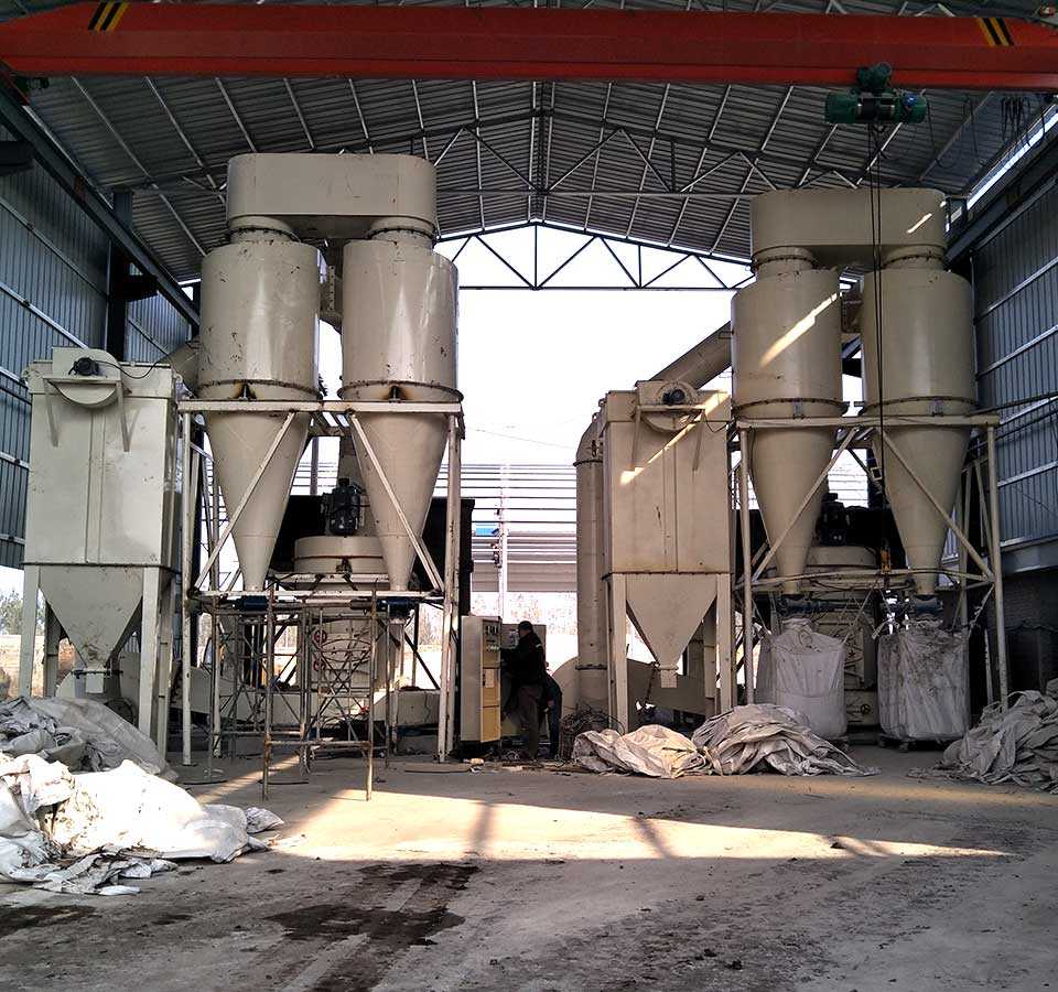 日产100吨磨粉生产线（山西客户现场）