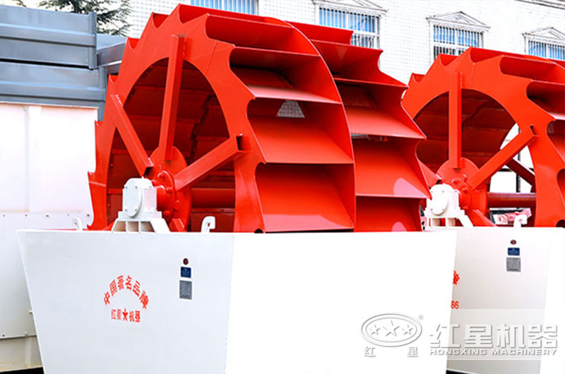 轮式洗沙机时产15-260吨，电机功率：8p、4-11kw